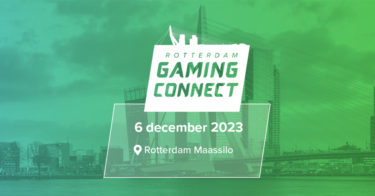 Deelname aan Rotterdam Gaming Connect 2023
